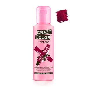 Crazy Color Ruby Rouge nr 66 półtrwała farba toner do włosów 100ml