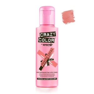 Crazy Color Peachy Coral nr 70 półtrwała farba toner do włosów 100ml