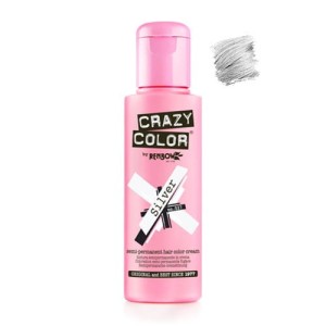Crazy Color Silver nr 027 półtrwała farba toner do włosów 100ml