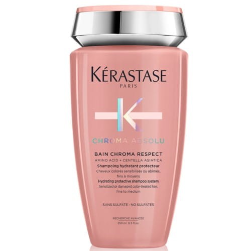 Kerastase Chroma Absolu Respect nawilżająco-ochronna kąpiel do zniszczonych włosów koloryzowanych cienkich lub średnich 250ml.jpg
