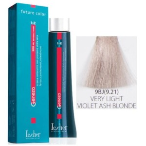 Lecher Geneza farba do włosów 9BJ (9.21) - bardzo jasny blond irysowo-popielaty 100ml