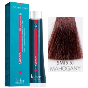 Lecher Geneza farba do włosów 5M (5.5) - mahoń 100ml