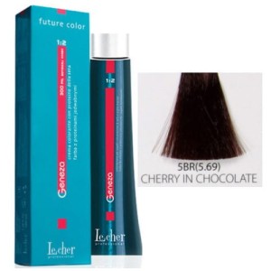 Lecher Geneza farba do włosów 5BR (5.69) - wiśnia w czekoladzie 100ml