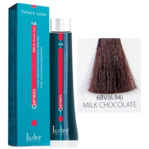 Lecher Geneza farba do włosów 6BV (6.94) - mleczna czekolada 100ml