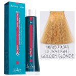 Lecher Geneza farba do włosów 10/US (10.3U) - ultra jasny złocisty blond 100ml