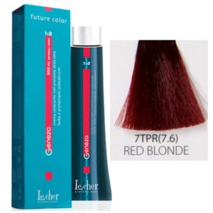 Lecher Geneza farba do włosów 7TPR (7.6) - blond intensywnie czerwony 100ml