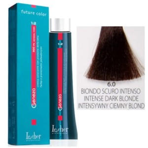 Lecher Geneza farba do włosów 6.0 - intensywny ciemny blond 100ml