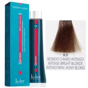 Lecher Geneza farba do włosów 8.0 - intensywny jasny blond 100ml