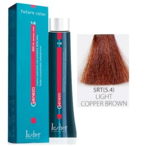 Lecher Geneza farba do włosów 5RT (5.4) - jasny kasztan miedziany 100ml