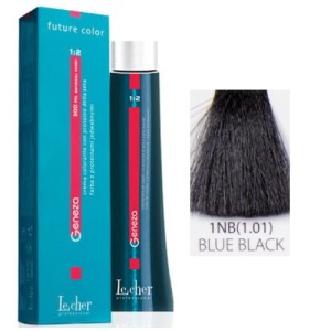 Lecher Geneza farba do włosów 1NB (1.01) - czarno-granatowy 100ml