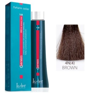 Lecher Geneza farba do włosów 4N (4) - kasztan 100ml