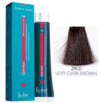 Lecher Geneza farba do włosów 2N (2) - bardzo ciemny brąz 100ml