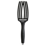 Olivia Garden Finger Brush Full Black szczotka do rozczesywania włosów z włosiem dzika rozmiar M 