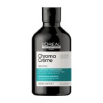 Loreal Chroma Creme Green Dyes szampon neutralizujący czerwone odcienie do włosów brąz i czarnych 300ml