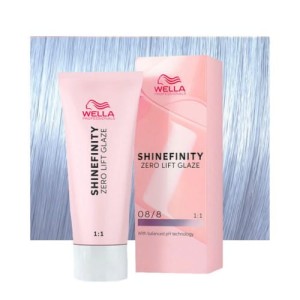 Wella Shinefinity Zero Lift Glaze 08/8 Blue Pearl krem koloryzujący półtrwały 60ml