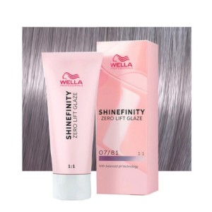 Wella Shinefinity Zero Lift Glaze 07/81 Smoky Opal krem koloryzujący półtrwały 60ml