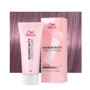 Wella Shinefinity Zero Lift Glaze 06/6 Cherry Wine krem koloryzujący półtrwały 60ml