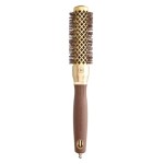 Olivia Garden Expert Blowout Shine szczotka do modelowania i suszenia włosów złoto brązowa 25mm