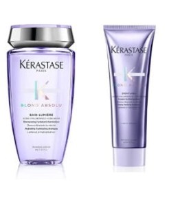 KERASTASE Blond Absolu Bain Lumière Szampon 250ml + odżywka do włosów blond  250ml - kopia