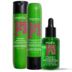Matrix Food For Soft zestaw intensywnie nawilżający: szampon 300ml + odżywka 300ml + olejek 50ml