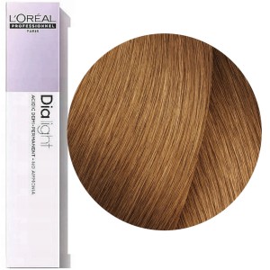 Loreal Dia Light 8.34 Jasny blond złocisto - miedziany Profesjonalna koloryzacja ton w ton 50 ml