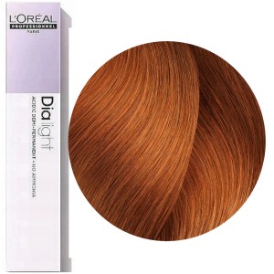 Loreal Dia Light 8.43 Jasny blond miedziano złoty Profesjonalna koloryzacja ton w ton 50 ml