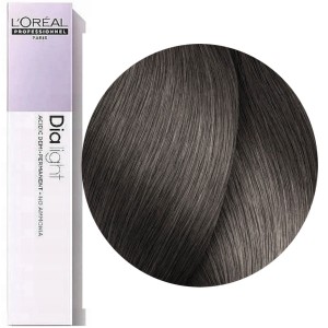 Loreal Dia Light 7.11 Blond popielaty głęboki Profesjonalna koloryzacja ton w ton  50 ml