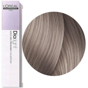 Loreal Dia Light 9.21 Bardzo jasny blond opalizująco - popielaty Profesjonalna koloryzacja ton w ton o odczynie kwasowym 50ml