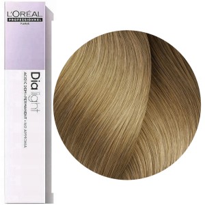 Loreal Dia Light 9.03 Bardzo jasny blond naturalny złocisty Profesjonalna koloryzacja ton w ton 50ml
