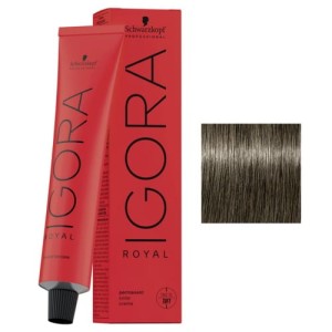 Schwarzkopf Igora Royal 7-1 Jasny blond popielaty Profesjonalna farba do włosów 60ml