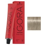 Schwarzkopf IGORA ROYAL 9-1 Naturalny jasny blond z delikatnym popielatym akcentem Profesjonalna farba do włosów  60ml