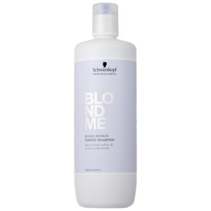 Schwarzkopf BlondMe Repair Purple szampon fioletowy neutralizujący żółte tony 1000ml