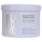 Schwarzkopf BlondMe Bond Repair Purple maska neutralizująca kolor włosów blond 500ml