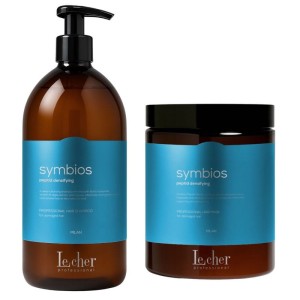 Lecher Professional Symbios PEPTID DENSIFYING Zestaw do włosów Szampon+ Maska 1000ml