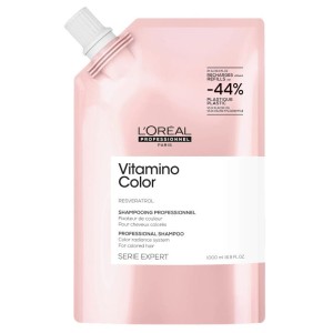 Loreal Vitamino Color szampon do włosów farbowanych ochrona koloru Refill 1000ml