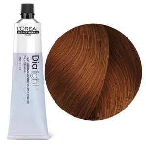 Loreal Dia Light Reno 7.43 Profesjonalna koloryzacja ton w ton o odczynie kwasowym 60ml