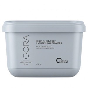 SCHWARZKOPF IGORA VARIO BLOND PLUS ROZJAŚNIASZ fibrebond technology (srebrny) 450g  new 2026