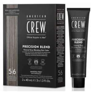 American Crew Precision Blend Cover 5-6 Medium Ash odsiwiacz 3x40ml