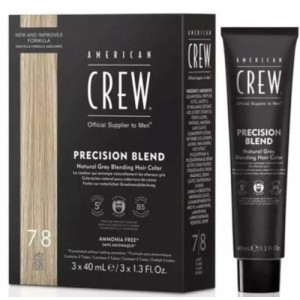 American Crew Precision Blend Light 7-8 odsiwiacz dla mężczyzn 3x40ml