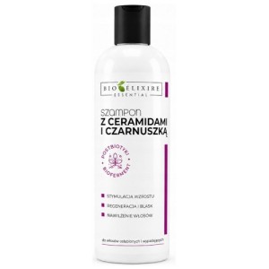 BIOELIXIRE Szampon do włosów z czarnuszki i ceramidami nawilżenie 500ml