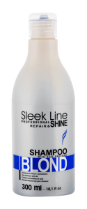 Stapiz Sleek Line Silver szampon do włosów blond zapewniający platynowy odcień 300ml
