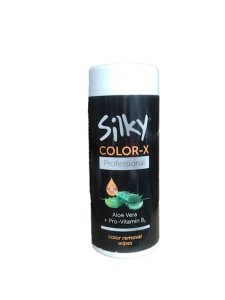 Wet Wipe Silky Color-X chusteczki zmywania do farby ze skóry 66szt