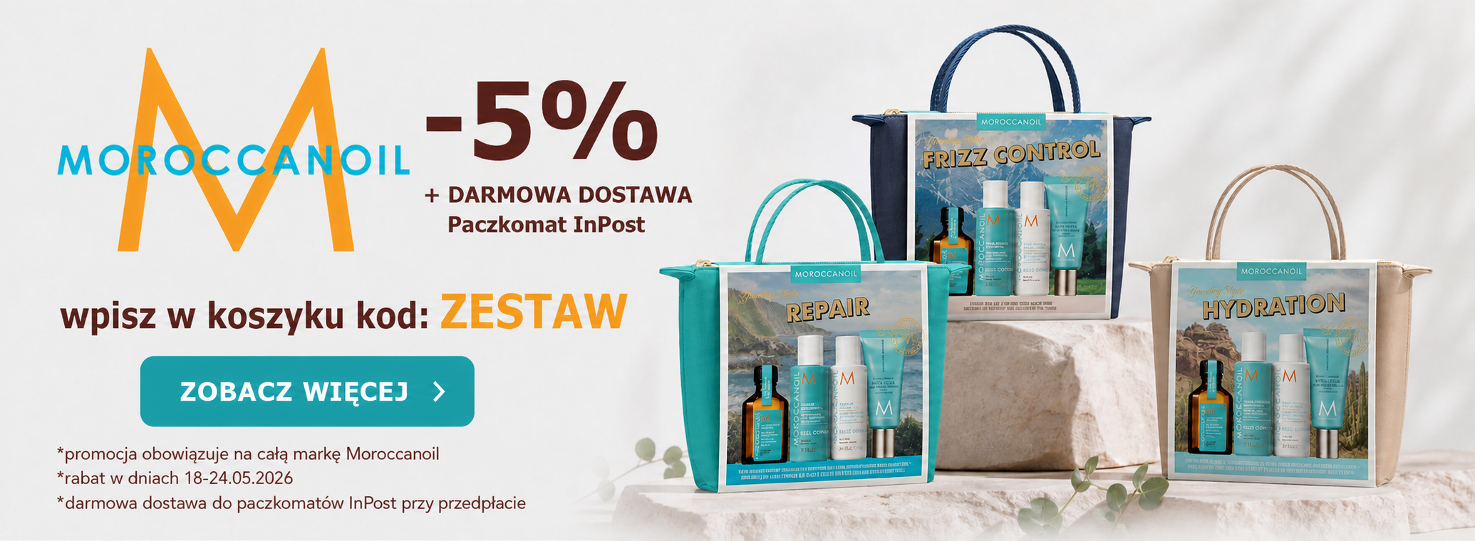 Moroccanoil -5% +DD maj 2026 (18-24.05.2026)